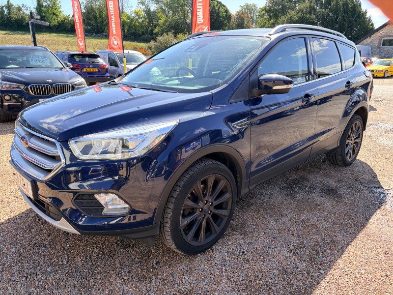 Blue 2019 Ford Kuga 1.5 AUTO Titanium X Edition. Automatic. Cambelt Done. in Waterlooville
