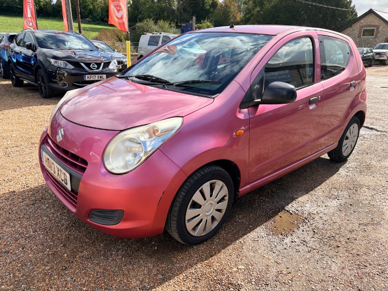 Pink 2013 Suzuki Alto 1.0 SZ3. Petrol. Manual. Pink. 5 Door. Recent Clutch. in Waterlooville